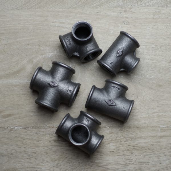 Category plumbing fittings tee and distributor deco industrial style - MC Fact