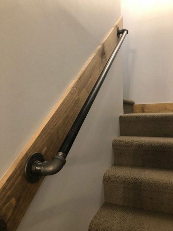 Height handrail plumbing connection vintage deco - MC Fact