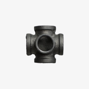 Fitting 5 way distributor - 3/4″ black cast iron plumbing for DIY industrial decoration - MCFF0551134W1