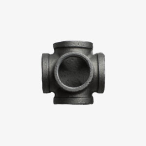 Fitting 5 way distributor - 1″ black cast iron plumbing for DIY industrial decoration - MCFF0551144W1