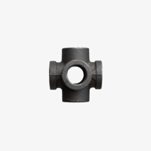 Fitting 6 way distributor - 1/2″ black cast iron plumbing for DIY industrial decoration - MCFF0561112W1