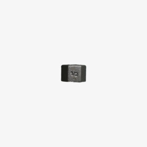 Aansluitstuk met kap – 1/2″ zwart gietijzeren sanitair voor industriële DIY-inrichting – MCFF0321112W1