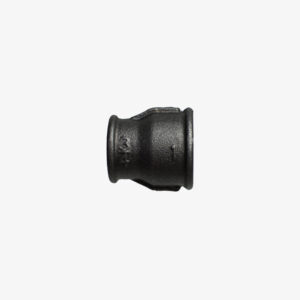 Raccord Manchon réducteur – 1″ > 3/4″ de plomberie en fonte noir pour la décoration industrielle DIY – MCFF2341144W1