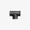 Raccord Té égal – 1/2″ de plomberie en fonte noir pour la décoration industrielle DIY – MCFF0401112W1