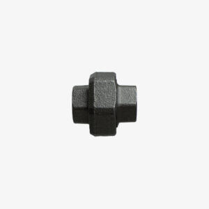 Raccord Union – 1/2″ de plomberie en fonte noir pour la décoration industrielle DIY &ndash; MCFF4011112W1