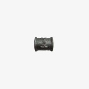 Muffenverbindung Buchse Rechts / Links - 1/2″ Klempnerarbeit aus Gusseisen schwarz für DIY Deko - MCFF2003112W1
