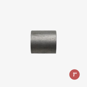 Stalen mofverbinding – 1″ zwart stalen sanitair voor industriële DIY-inrichting – MCFF2011144W1