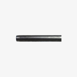 Tube acier noir simple filetage – 3/4″, 180mm pour raccord plomberie bricolage DIY – MCFP0180434W1