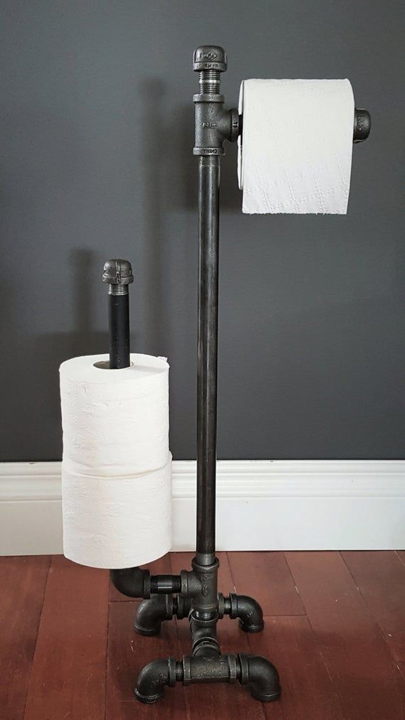 InStyleDesign Industrial Pipe Design Single Toilet Paper/ Towel