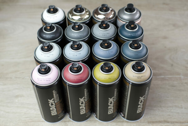 Categorie aerosol sprays trendy kleuren deco industriële stijl - MC Fact