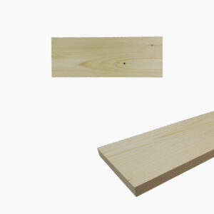 Planche sapin rabotée 145×18 mm – 400mm, Sans – MCFW0400218D2