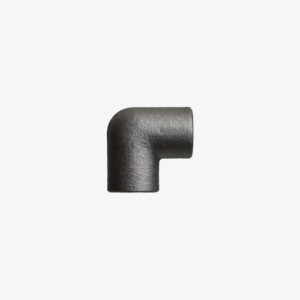 Fitting 90° design elbow - 1/2″ black cast iron plumbing for DIY industrial decoration - MCFF0101112Z1