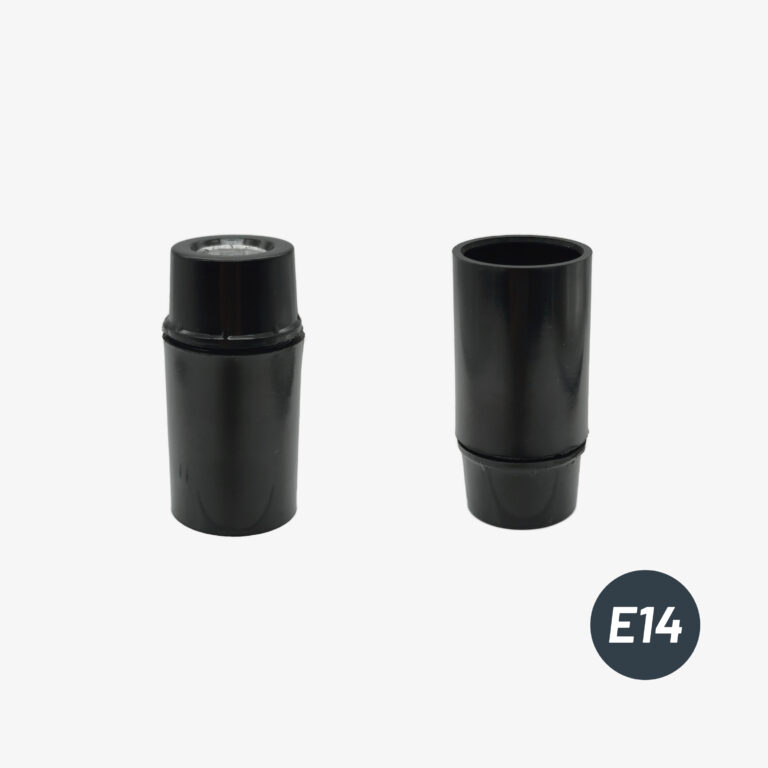Kit Douille E14 En Bakélite Avec écrou - 3 Couleurs Dispo Pour Lampes Vintage