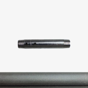Tube Union Lock acier noir double filetage – 1/2″, 60mm, Grenaillé pour raccord plomberie bricolage DIY – MCFU0060112Z1