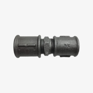 Verbindungsstück Muffe Union - 3/4″ Klempnerarbeit Gusseisen schwarz für DIY Industriedekoration - MCFF4031134W1