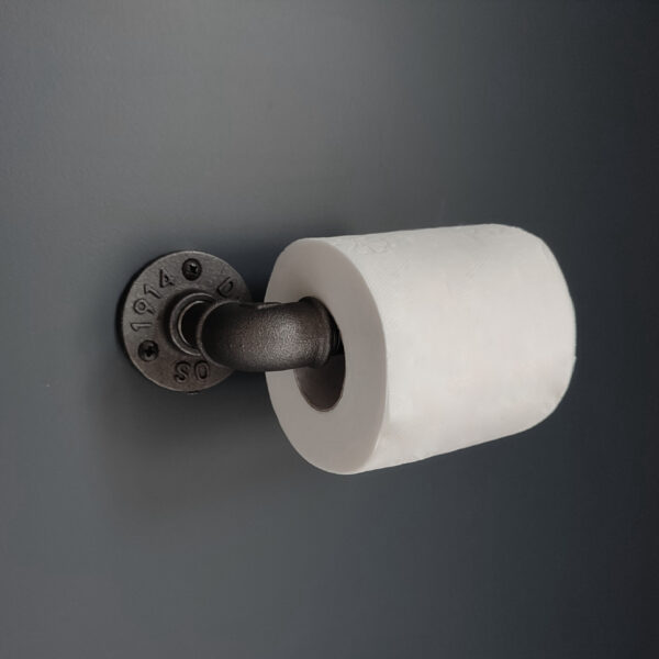 Decorative toilet roll holder, straight - MC Fact