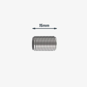 Luminaire component Threaded tube m10 from 10mm to 30mm - 15mm - MCFL0115100W2