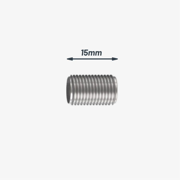 Composant luminaire Tube fileté m10 de 10mm à 30mm – 15mm – MCFL0115100W2