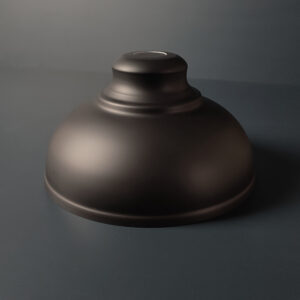 Abat-jour lampe style industrielle noir intérieur blanc Ø290mm – MCFL0010112W0