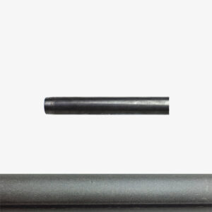 Tube acier noir simple filetage – 3/4″, 180mm, Grenaillé pour raccord plomberie bricolage DIY – MCFP0180434Z1