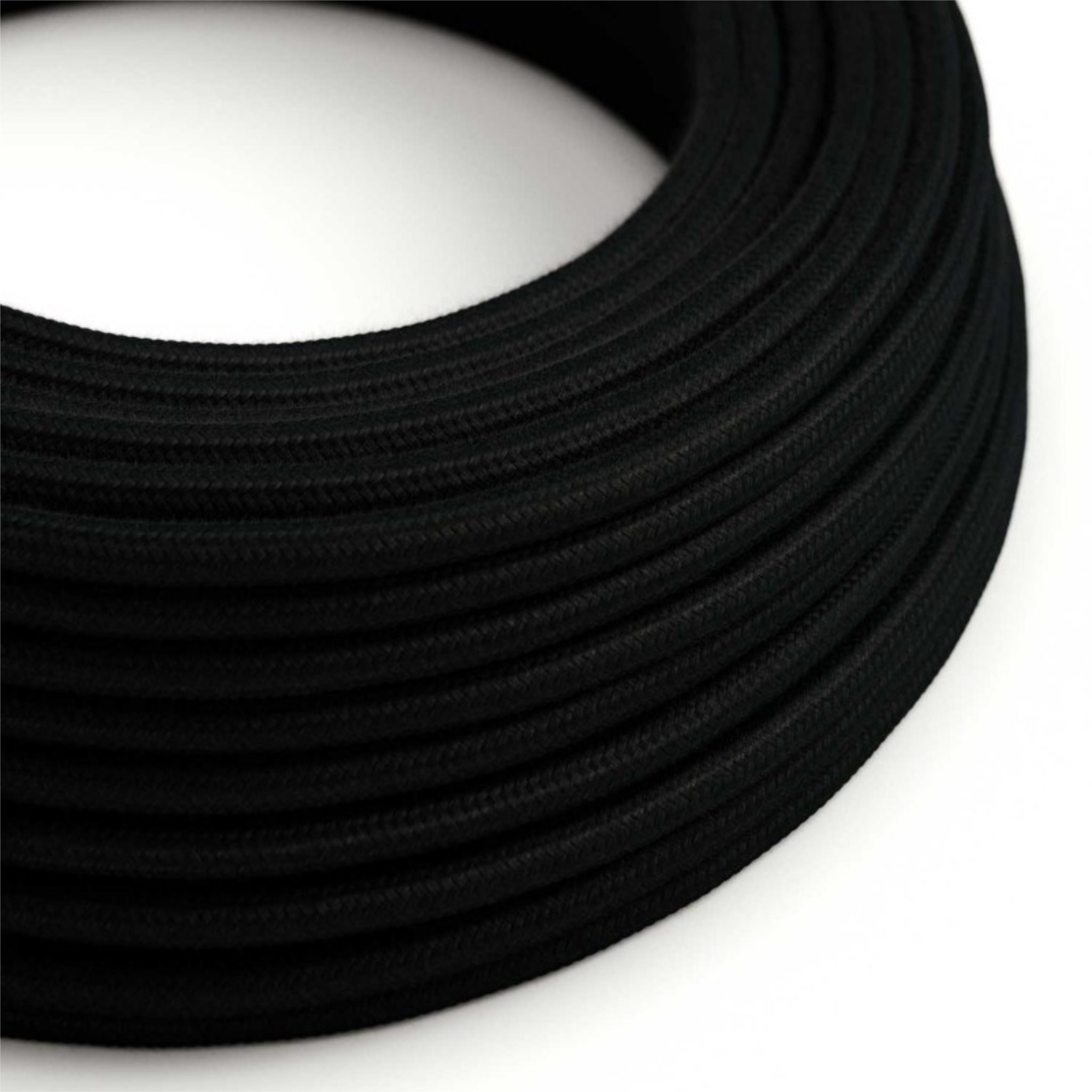 Câble électrique Textile 10 Mètres - 2 Fils Cuivre 0,75 Mm², Look Rétro, Pour Lampes Suspendues DIY, 250V