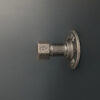 Metal coat hook with straight hexagonal hook - MCFK1170000W1