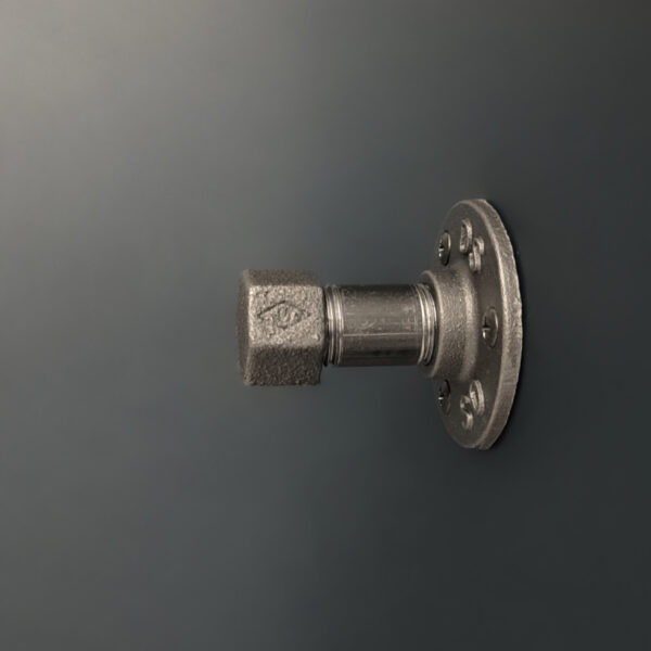Patère métal murale porte manteau crochet droit hexagonal – MCFK1170000W1