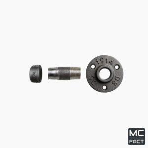 Coat hook, straight round - Kit, Without screws - MCFK1180012W1