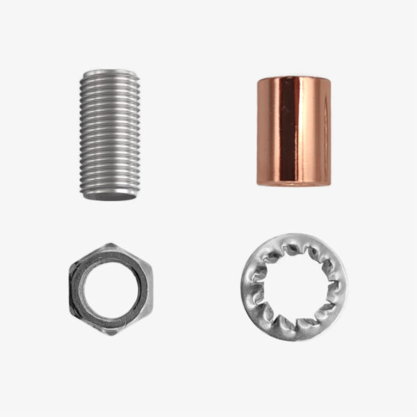 Metal cylindrical electric cable clamp MC Fact