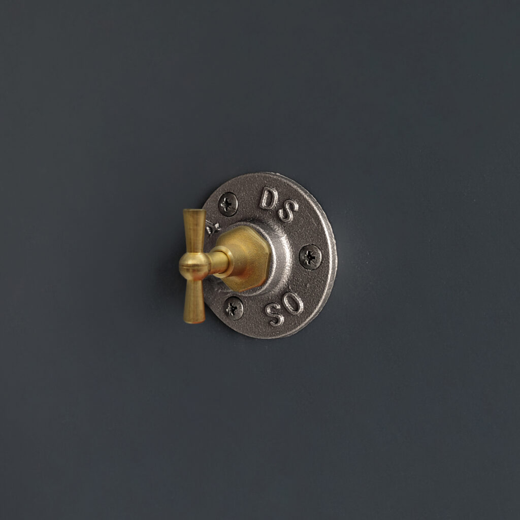 Industrial metal coat hook with tap - MCFK1190012Z0