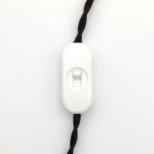 Luminaire component Single pole slide switch | Design Achille Castiglioni - White - MCFL0200102Y4