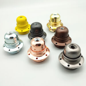 E27 socket with double ferrule in various colours for DIY composition -MC Fact