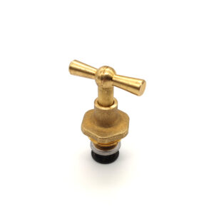 Brass plumbing stem valve head - 1/2″ - MC Fact