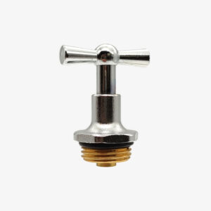 Fitting Chrome pot ventiel hoofd - 1/2″ zwart gietijzer sanitair voor DIY industriële decoratie - MCFA0040112Z3