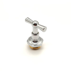 Chrome plumbing stem valve head - 1/2″ - MC Fact