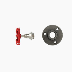 Patère murale porte manteau vanne rouge – Déco, Kit, Sans vis – MCFK1210012W8