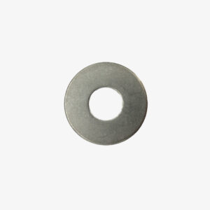 Quincaillerie Rondelle plate acier M10 – 27mm, Acier gris clair passivé pour les brides – MCFS0271410W1
