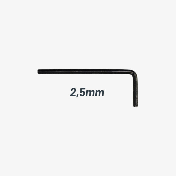 Clé Allen Hexagonale 2,5mm pour Union Lock - MC Fact
