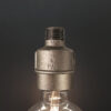 Kit douille E27 male bague acier pour raccord de plomberie et luminaire – MCFA0004800W1