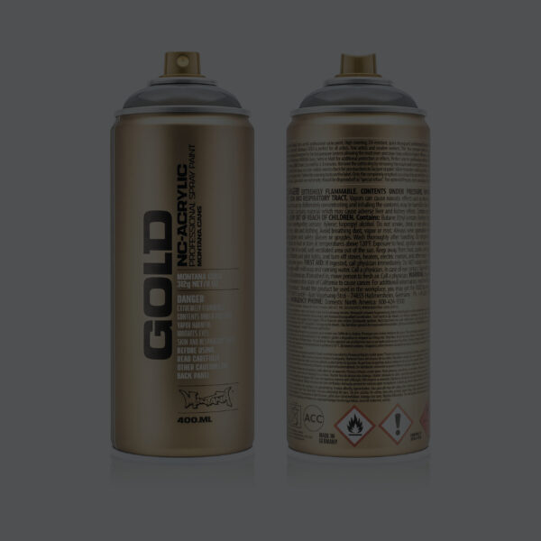 Montana Cans Noir Transparent sèchage rapide