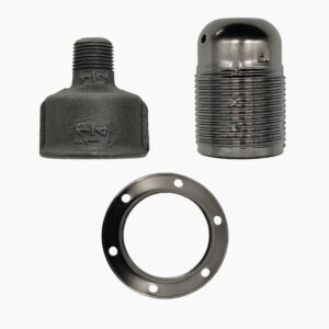 Kit E27 mannelijke fitting voor aansluiting - 1/2″, Metalen sanitair en verlichting - MCFA0000812W8