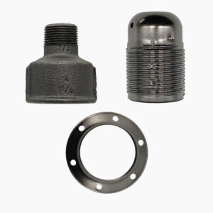 Kit E27 male socket for fitting - 3/4″, Metal plumbing and lighting - MCFA0000834W8