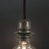 Composant électrique Kit douille lampe anthracite E27 double férule pour cable – MCFL0400025C2