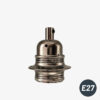 Composant électrique Kit douille E27 double férule perle noire pour cable – Cylindrique – MCFL0400222W8