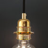 Composant électrique Kit douille lampe laiton E27 double férule pour cable – MCFL0400024W8