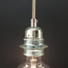 Composant électrique Kit douille lampe chrome E27 double férule pour cable – MCFL0400023W8