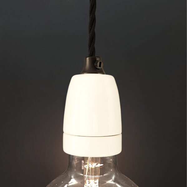 Douille E27 avec Interrupteur, CJBIN 4 Pièces Douille Ampoule E27, Base  pour Ampoule LED E27, Douille Rapide, pour Lampe de Garage, Lampe Murale