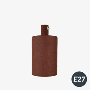 Composant électrique Kit cache douille E27 rouille pour cable – Cylindrique – MCFL0400728C2