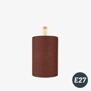 Composant électrique Kit cache douille E27 rouille pour cable – Conique – MCFL0400828C2