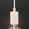 Elektrisch onderdeel E27 mat witte lamphouder afdekset voor kabel - MCFL0400402C2-78